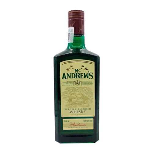 WHISKY MC ANDREWS 750 ML MAS WHISKY 200 ML