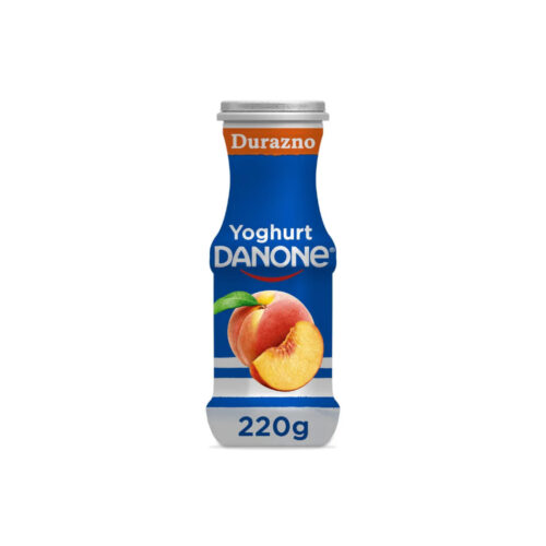 YOGHURT PARA BEBER DANONE DURAZNO 220 G
