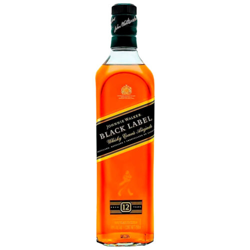 WHISKY JOHNNIE WALKER ETIQUETA NEGRA 750 ML