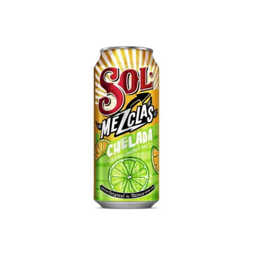 CERVEZA SOL CHELA TON 473 ML