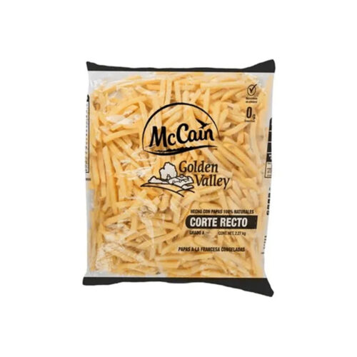 PAPA 3/8 GV CORTE RECTO  MC CAIN 2.27 KG