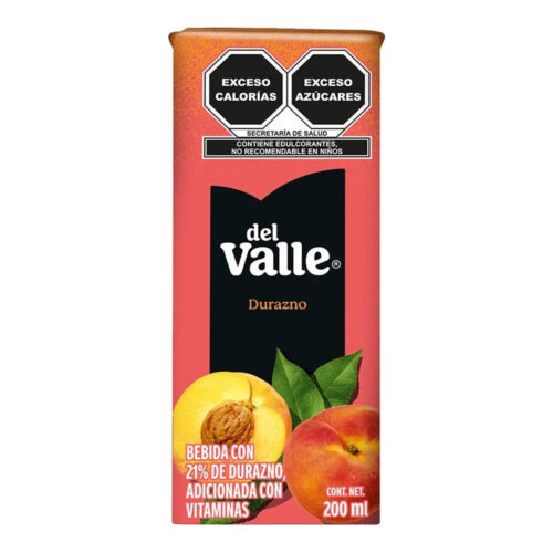 JUGO DEL VALLE DURAZNO 200 ML