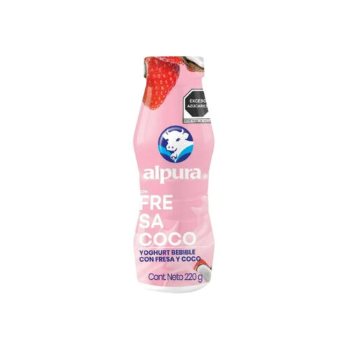 YOGHURT ALPURA YOFRUT FRESA COCO 250 ML