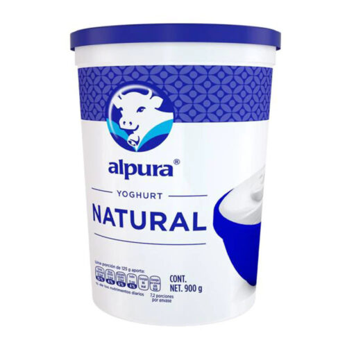 YOGHURT ALPURA BATIDO NATURAL 900 G
