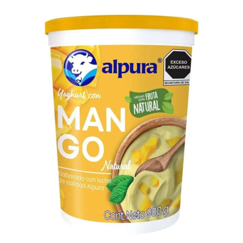 YOGHURT ALPURA BATIDO MANGO 900 G