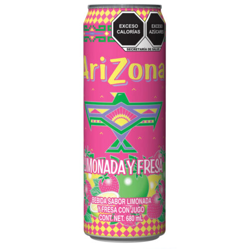 ARIZONA LIMONADA FRESA 680 ML