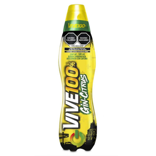 VIVE 100% GINSENG 500 ML AMARILLO