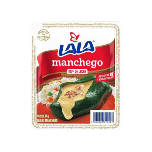 QUESO MANCHEGO LALA 400 G