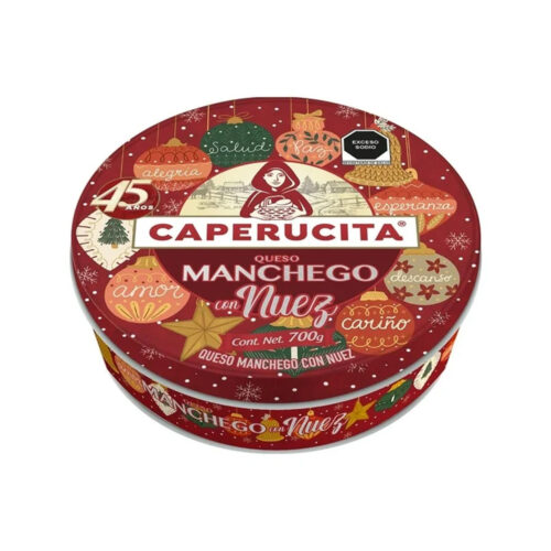 QUESO MANCHEGO CON NUEZ CAPERUCITA LATA