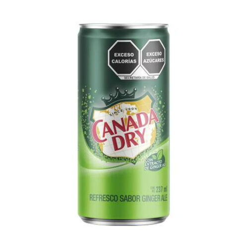 CANADA DRY GINGER ALE 237 ML