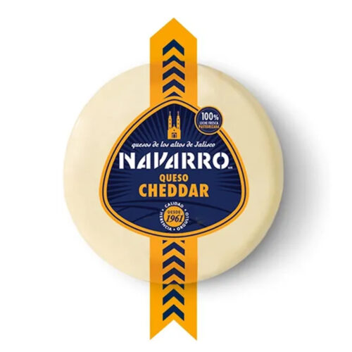 QUESO CHEDDAR NAVARRO 2.8 KG