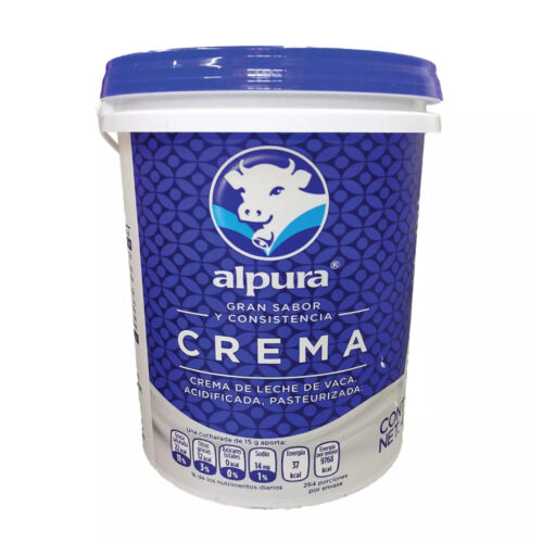CREMA ALPURA CUBETA 4 KG