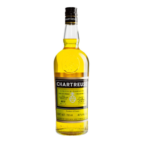 LICOR CHARTREUSE AMARILLO 700 ML