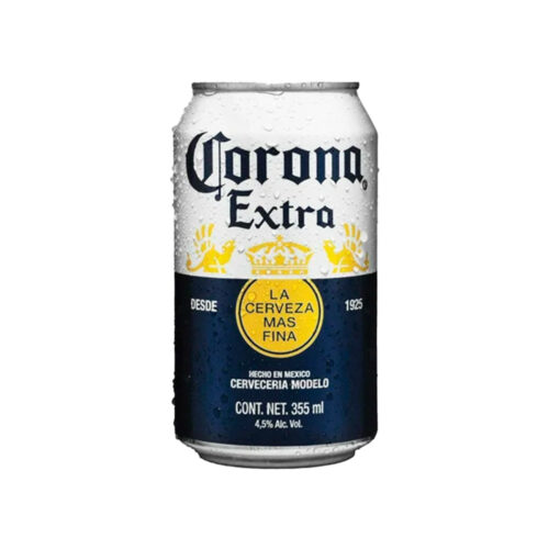 CERVEZA CORONA EXTRA LATA 355 ML