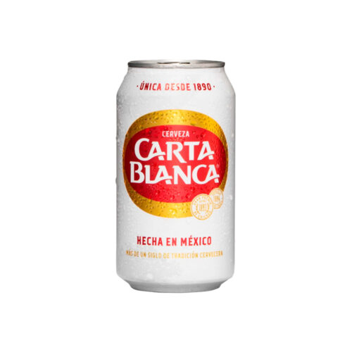CERVEZA CARTA BLANCA LATA 355 ML
