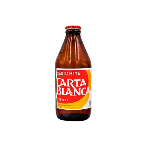 CERVEZA CARTA BLANCA CAGUAMITA 300 ML