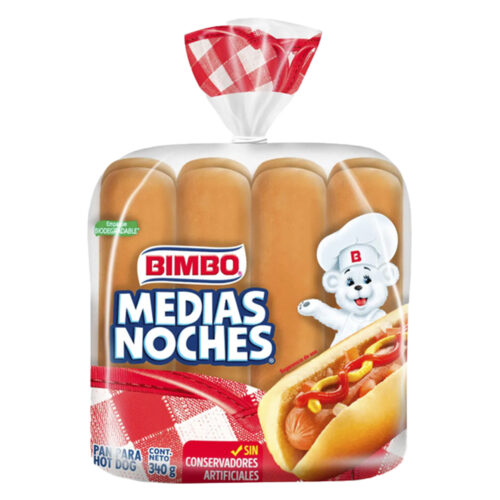 MEDIAS NOCHES BIMBO 340 G