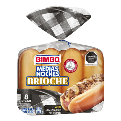 MEDIAS NOCHES BRIOCHE 768 G
