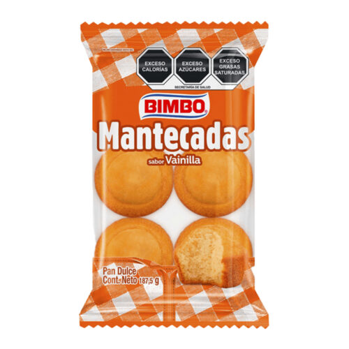 MANTECADAS VAINILLA BIMBO 188 G