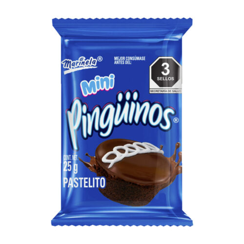 MINI PINGUINOS MARINELA 25 G