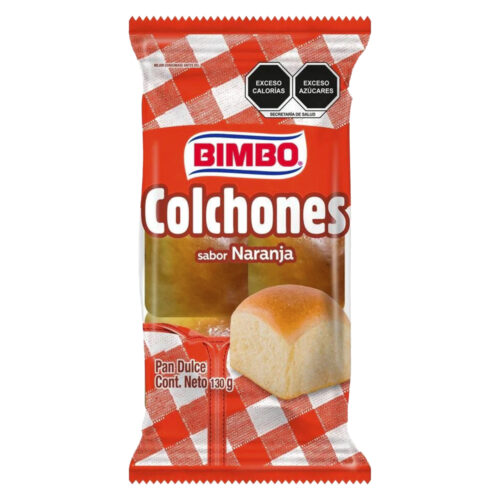 COLCHONES BIMBO NARANJA 130 G