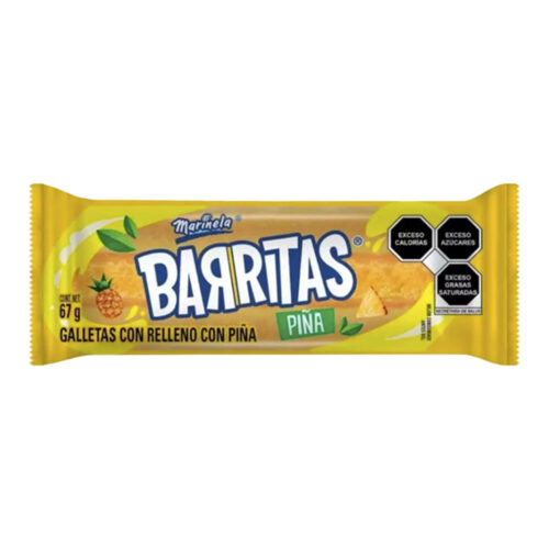 BARRITAS DE PIÑA MARINELA 67 G