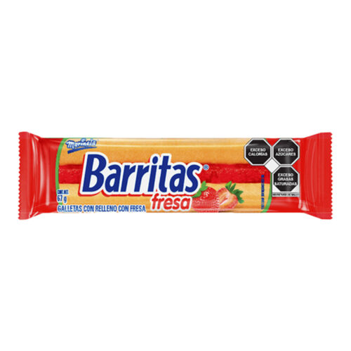BARRITAS DE FRESA MARINELA 67 G