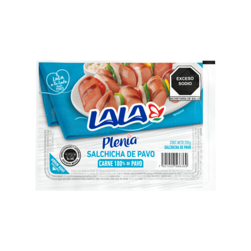 SALCHICHA PAVO LALA PLENIA 288 G
