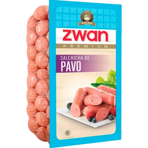 SALCHICHA DE PAVO ZWAN 2.1 KG