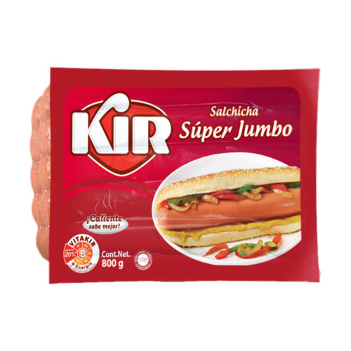 SALCHICHA SUPER JUMBO KIR 800 G