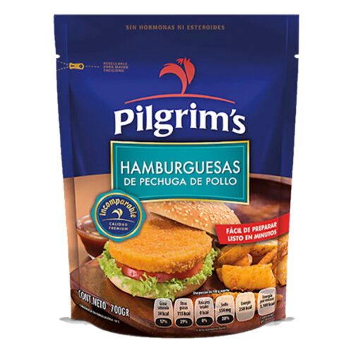 CARNE DE HAMBURGUESA PECHUGA 9948 PILGRI