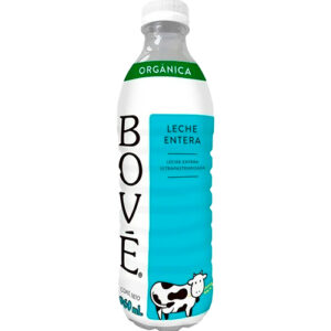 LECHE BOVE ORGANICA PET 960 ML ENTERA