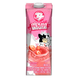 LECHE ALPURA FRESA 1 L