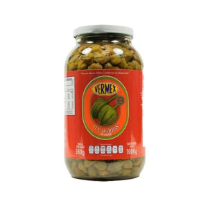 ALCAPARRAS EN VINAGRE VERMEX 935 G