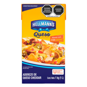 ADEREZO QUESO CHEDDAR HELLMANNS 1 LT
