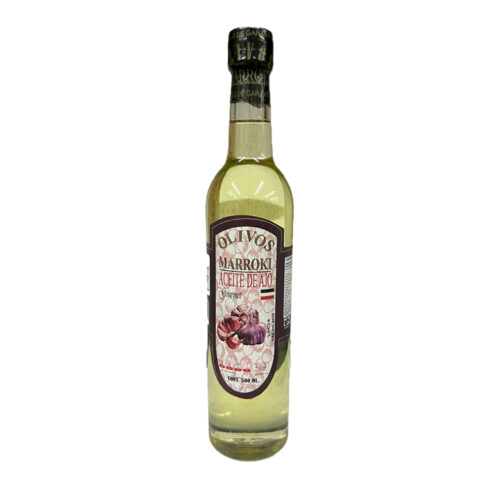 ACEITE DE OLIVA MARROKI AJO 500 ML